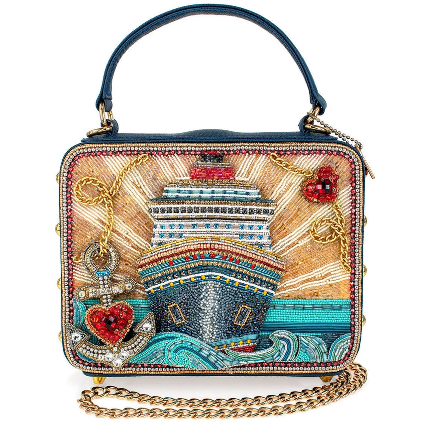 Full Steam Ahead Top Handle Bag