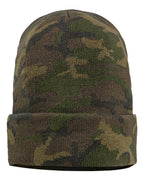 Sportsman Solid 12" Knit Beanie - SP12