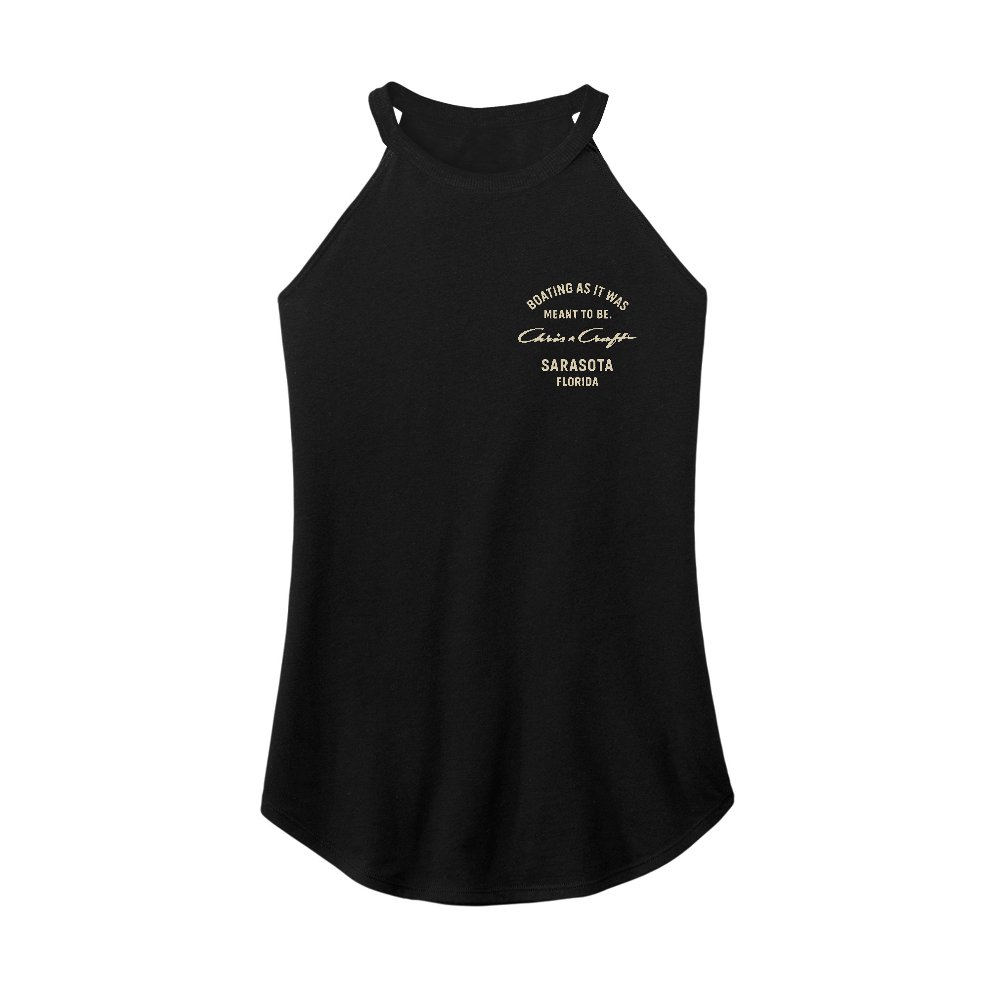 Meant to Be High Neck Tank Top
