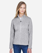 Devon & Jones Women's Bristol Full-Zip Sweater Fleece Jacket - DG793W