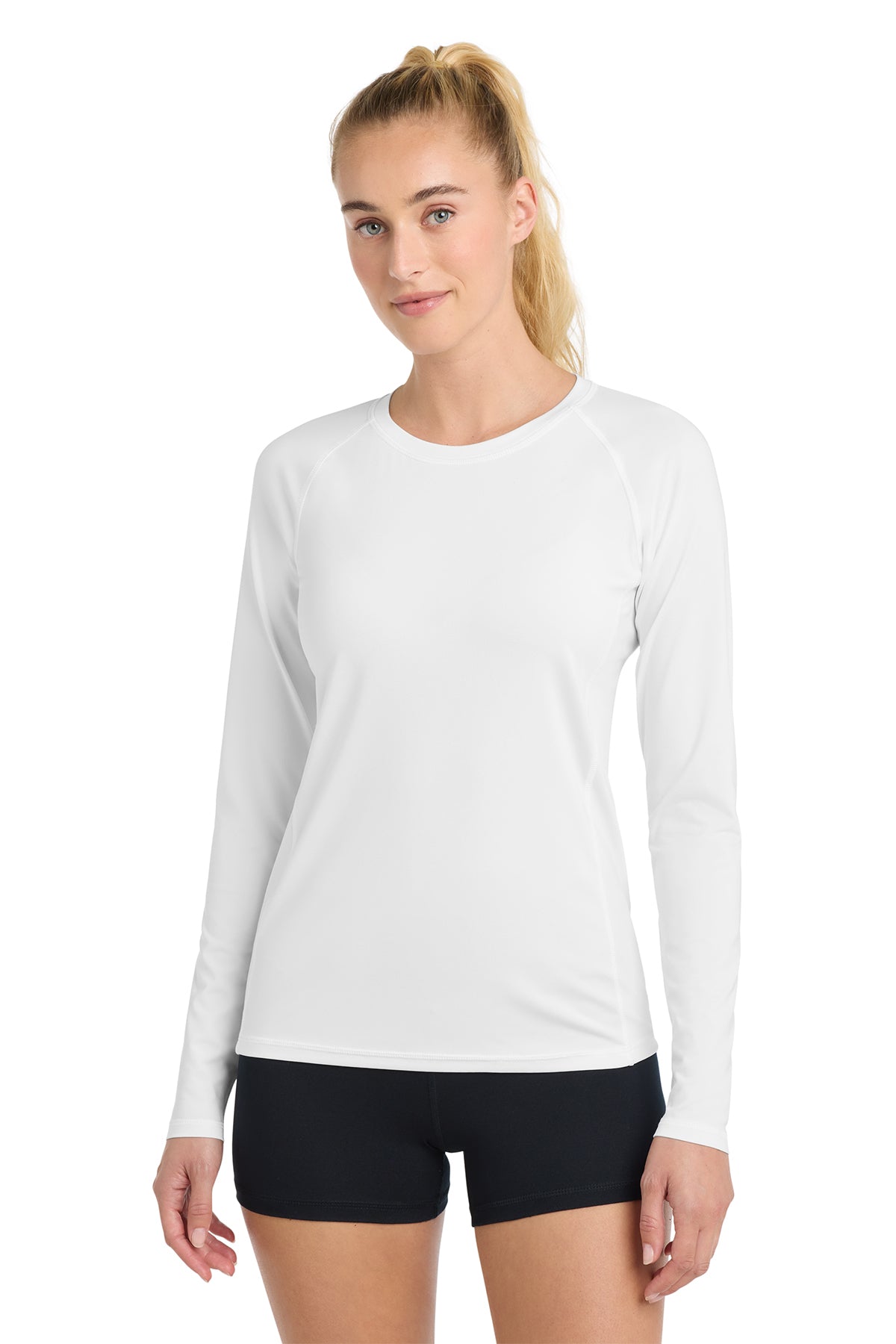 Sport-Tek Women's Long Sleeve Rashguard Tee - LST470LS