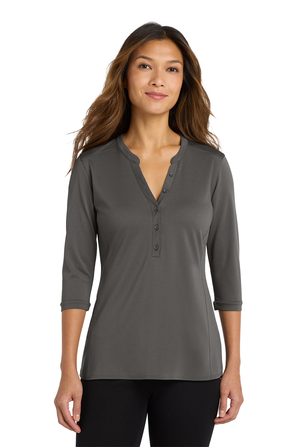 Port Authority Women's UV Choice Pique Henley
