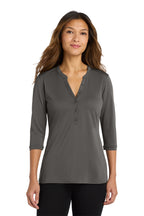 Port Authority Women's UV Choice Pique Henley