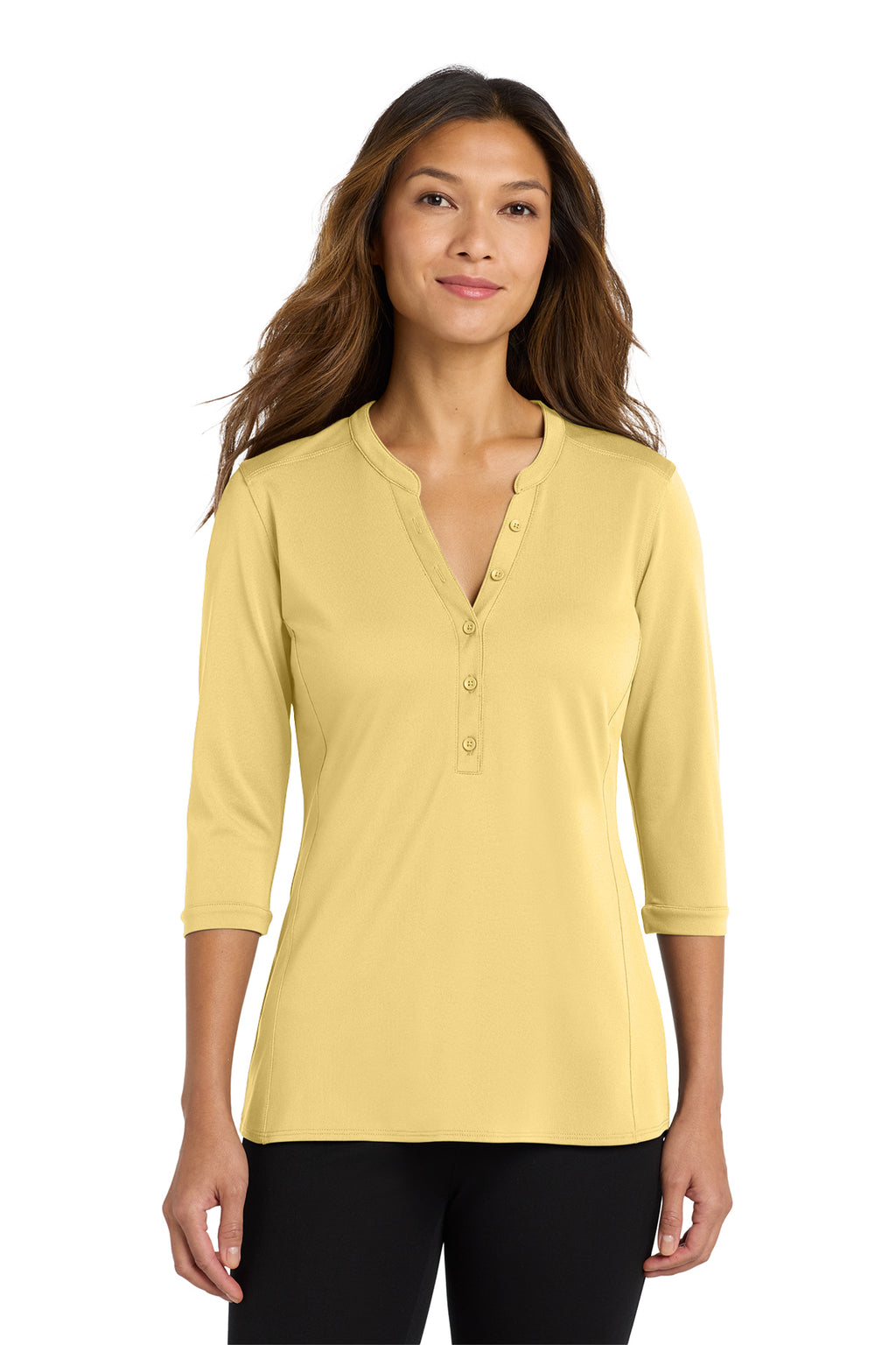 Port Authority Women's UV Choice Pique Henley