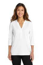 Port Authority Women's UV Choice Pique Henley