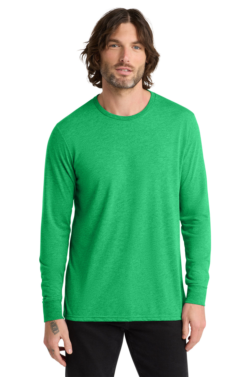 Allmade Unisex Tri-Blend Long Sleeve Tee - Enviro Green