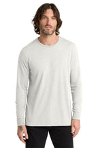 Allmade Unisex Tri-Blend Long Sleeve Tee - Fairly White