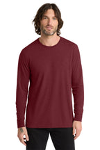 Allmade Unisex Tri-Blend Long Sleeve Tee - Vino Red
