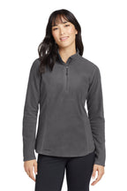 Eddie Bauer® Women's 1/2-Zip Microfleece Jacket - Grey Steel