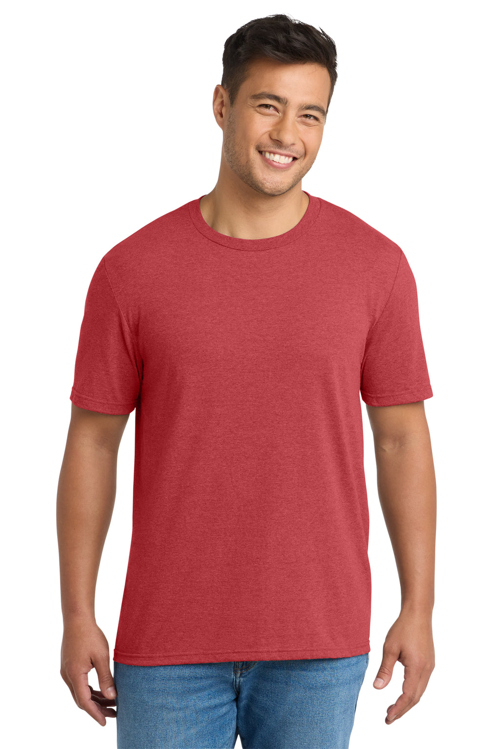 Port & Company PC330 Tri-Blend Tee - Bright Red Heather
