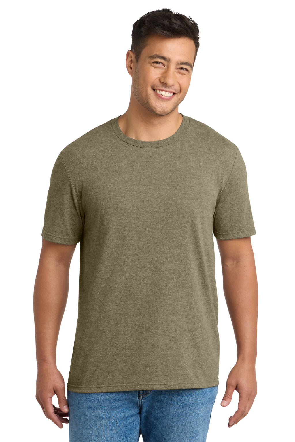 Port & Company PC330 Tri-Blend Tee - Coyote Brown Heather