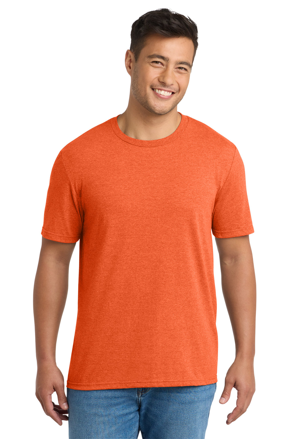 Port & Company PC330 Tri-Blend Tee - Deep Orange Heather
