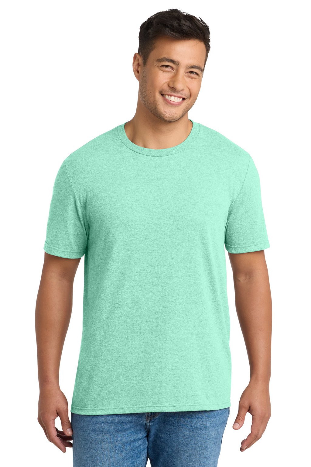 Port & Company PC330 Tri-Blend Tee - Heather Jadeite