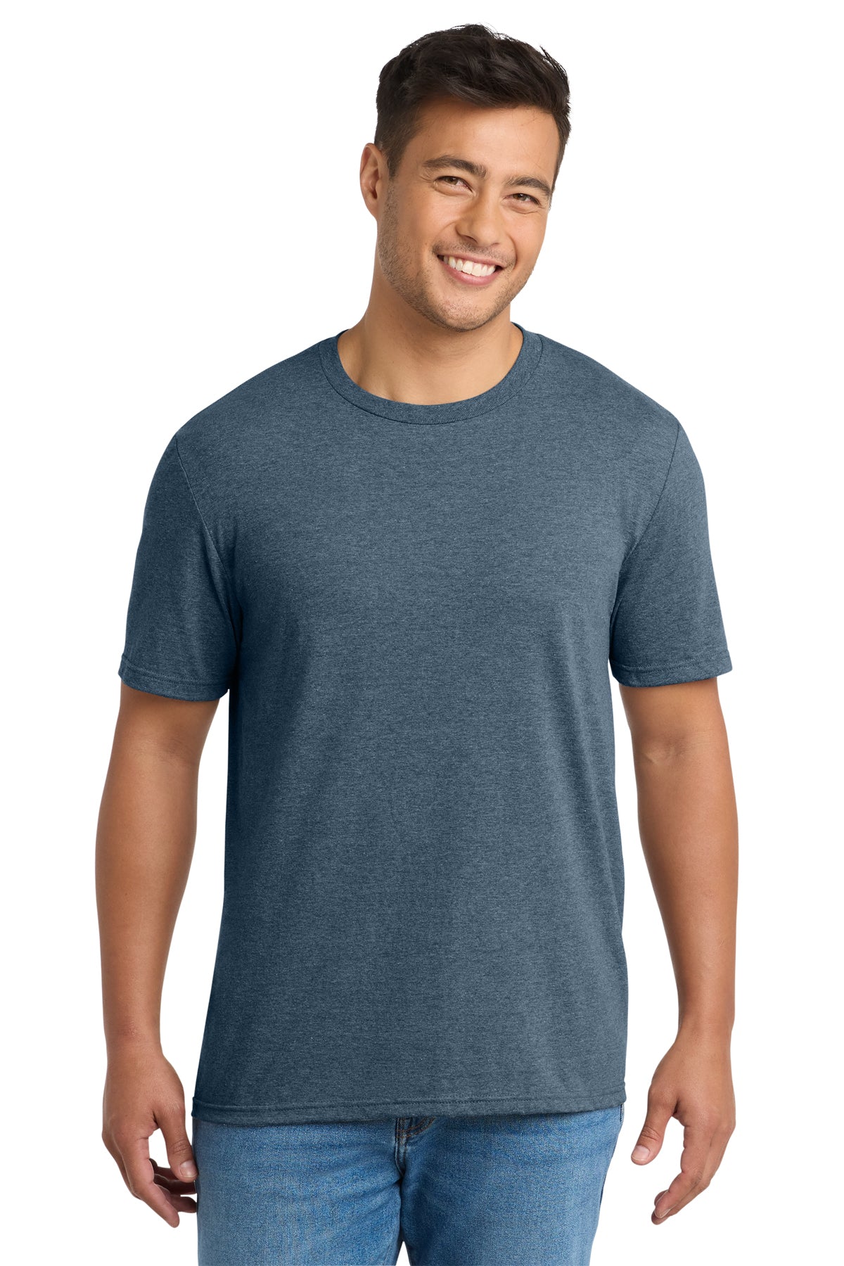 Port & Company PC330 Tri-Blend Tee - Steel Blue Heather