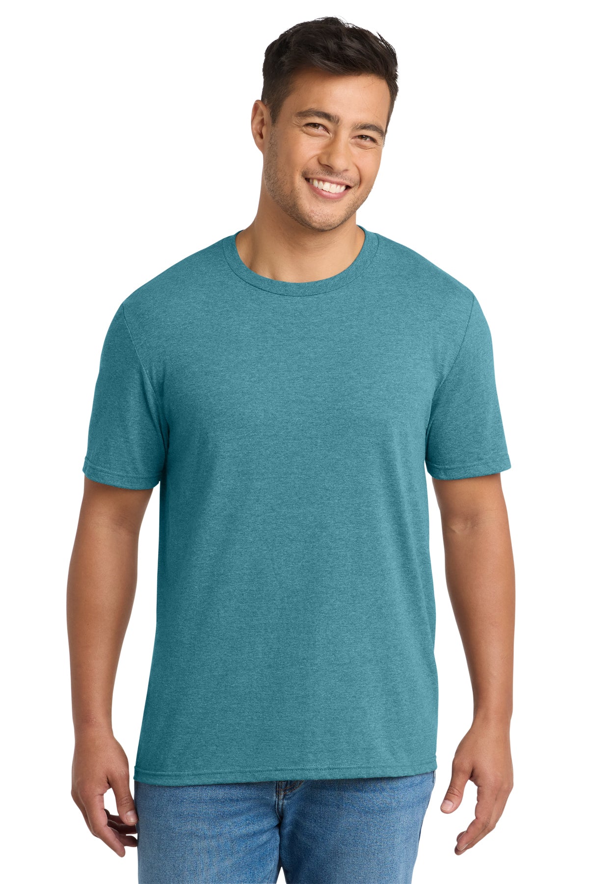Port & Company PC330 Tri-Blend Tee - Vivid Teal Heather