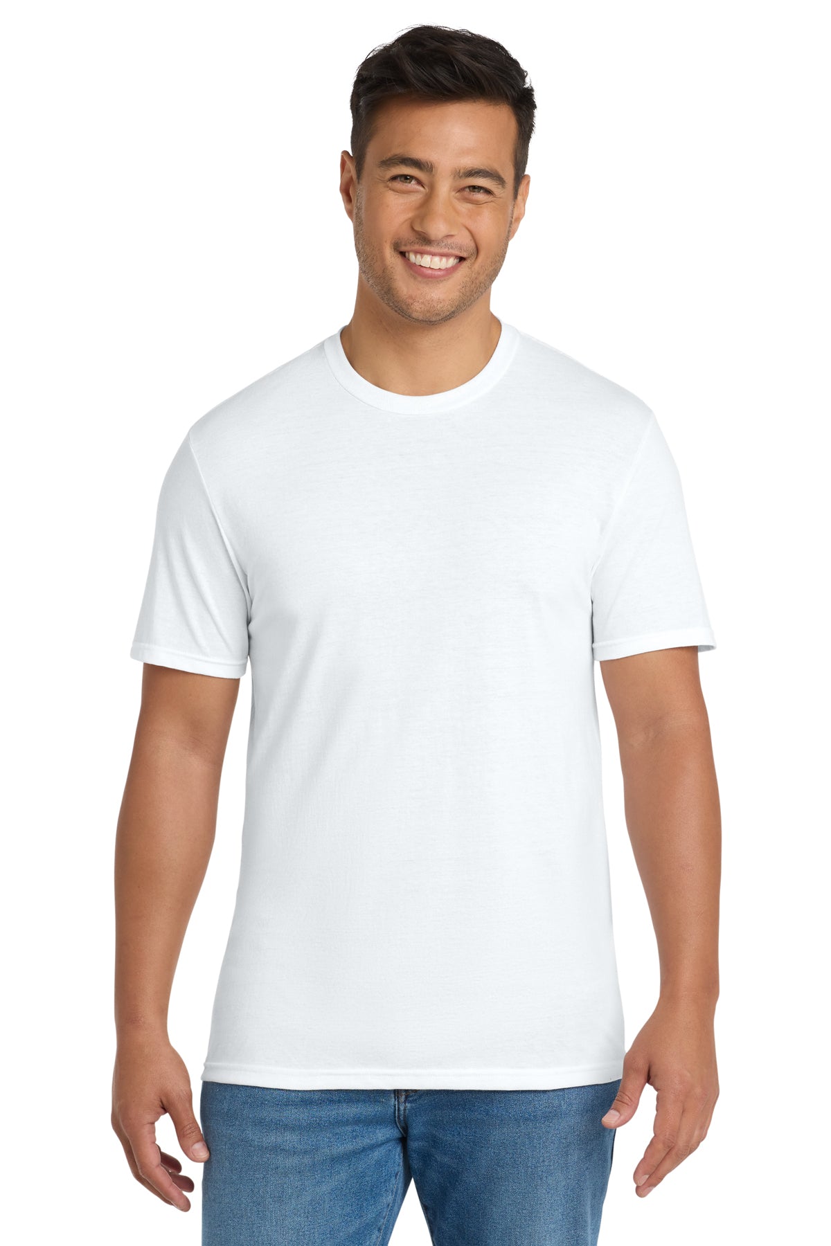 Port & Company PC330 Tri-Blend Tee - White