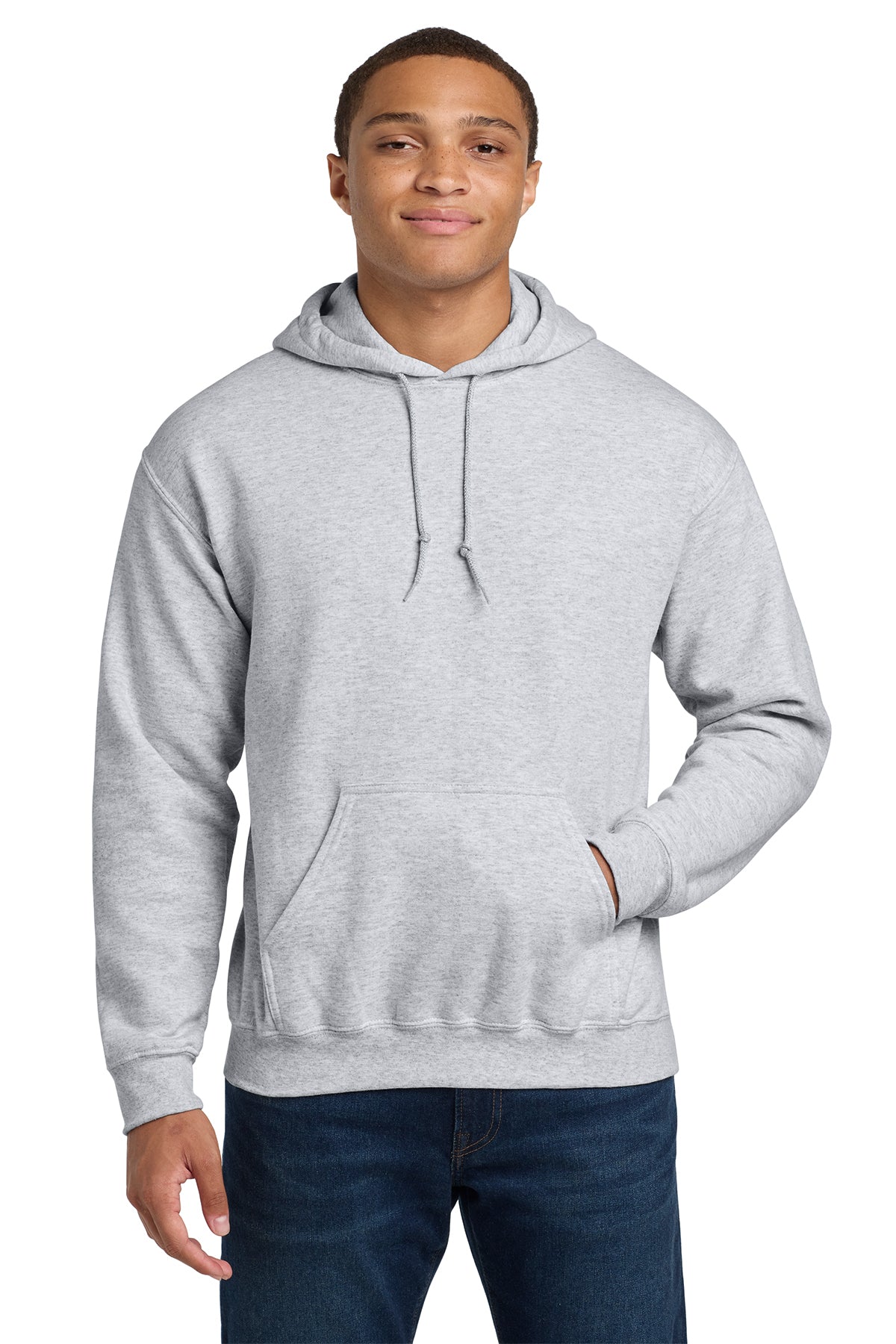 Gildan 18500 Heavy Blend Hooded Sweatshirt - Ash