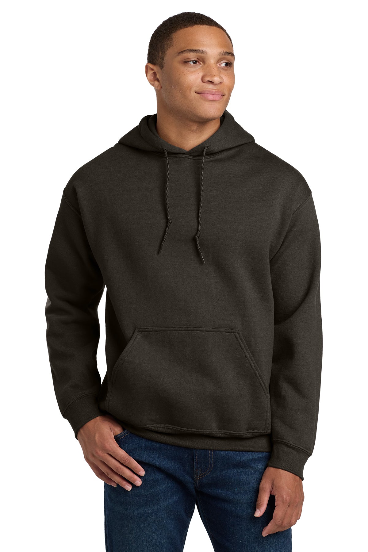 Gildan 18500 Heavy Blend Hooded Sweatshirt - Dark Chocolate