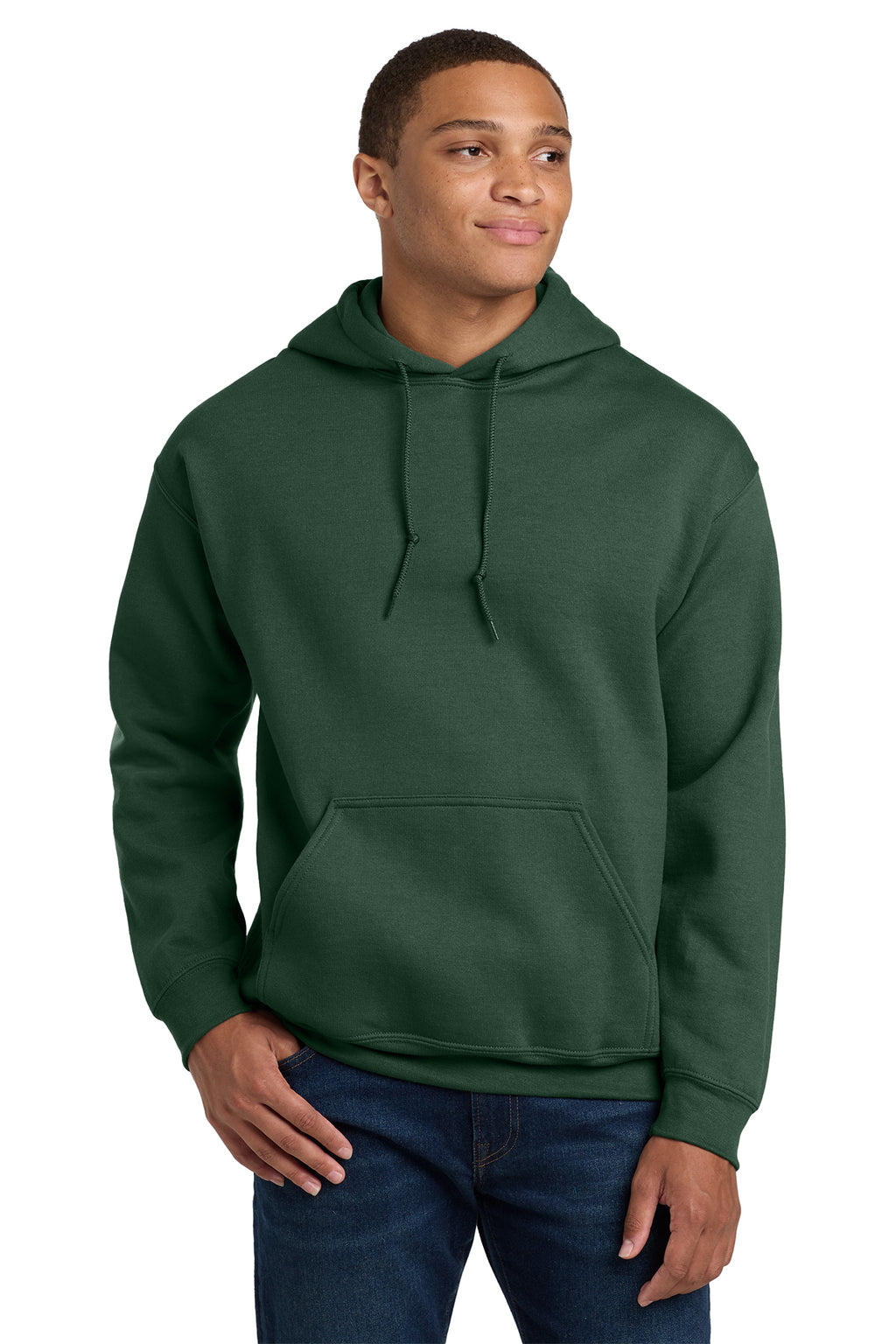 Gildan 18500 Heavy Blend Hooded Sweatshirt - Fan Dark Green