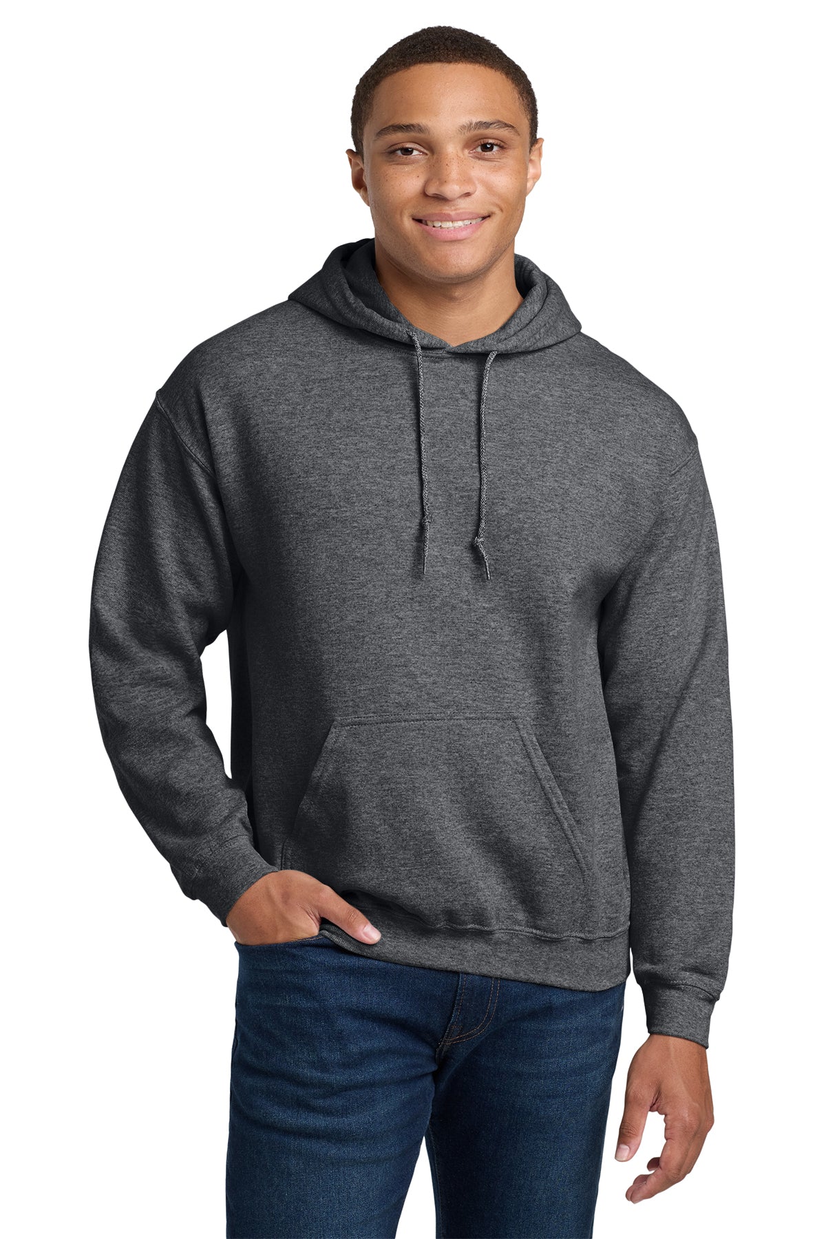Gildan 18500 Heavy Blend Hooded Sweatshirt - Graphite Heather
