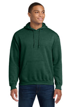 Gildan 18500 Heavy Blend Hooded Sweatshirt - Heather Dark Green