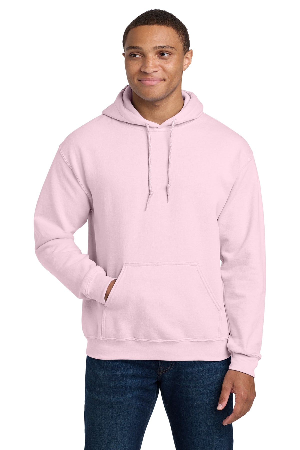 Gildan 18500 Heavy Blend Hooded Sweatshirt - Light Pink