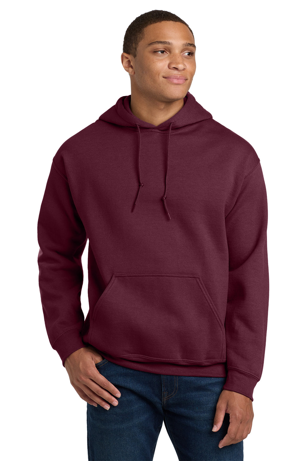 Gildan 18500 Heavy Blend Hooded Sweatshirt - Maroon