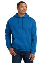 Gildan 18500 Heavy Blend Hooded Sweatshirt - Neon Blue