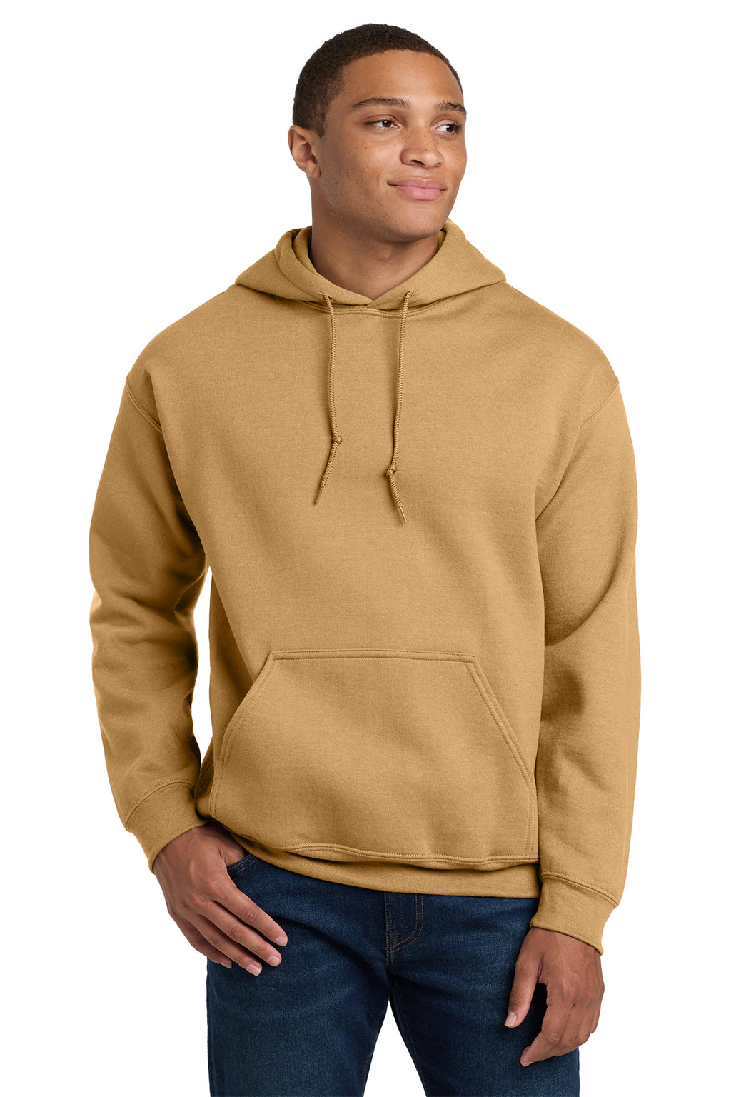 Gildan 18500 Heavy Blend Hooded Sweatshirt - Old Gold