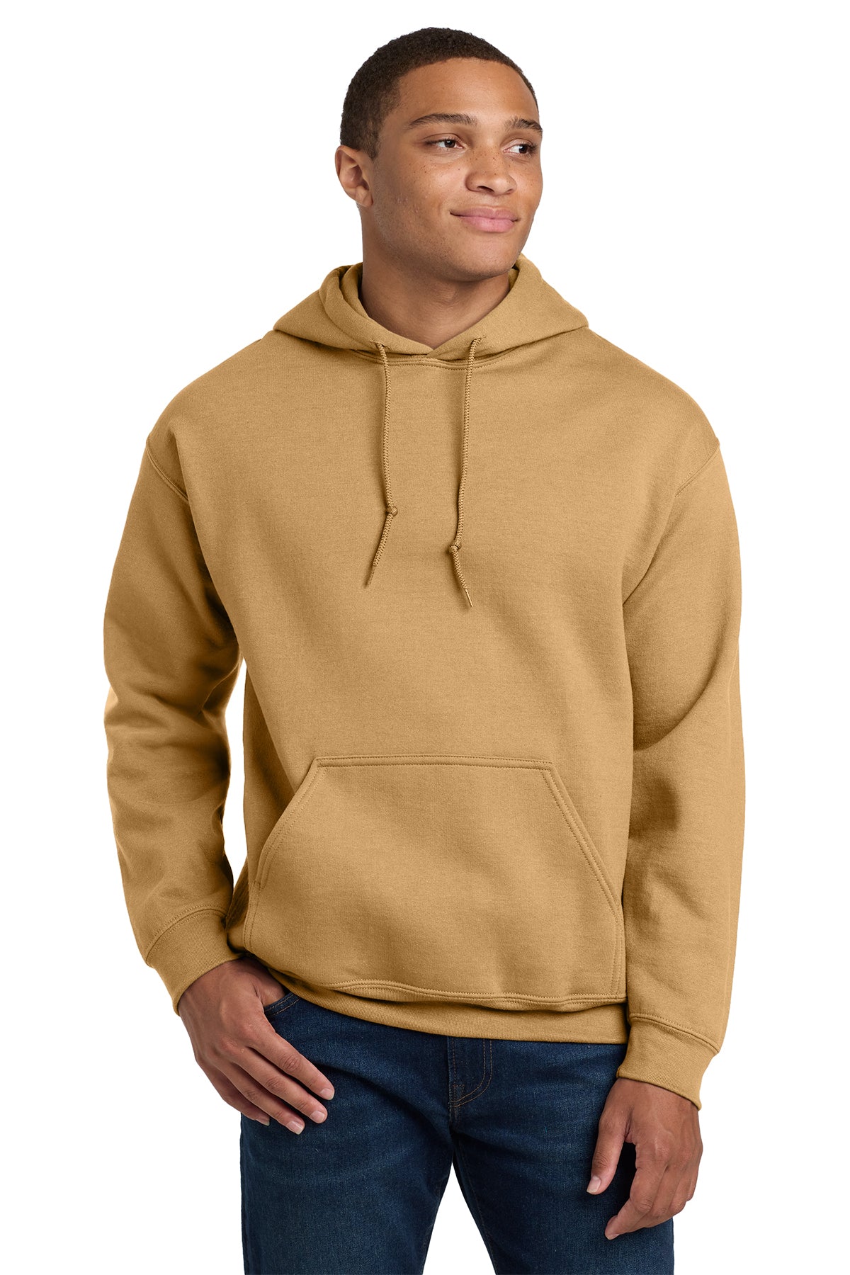 Gildan 18500 Heavy Blend Hooded Sweatshirt - Old Gold