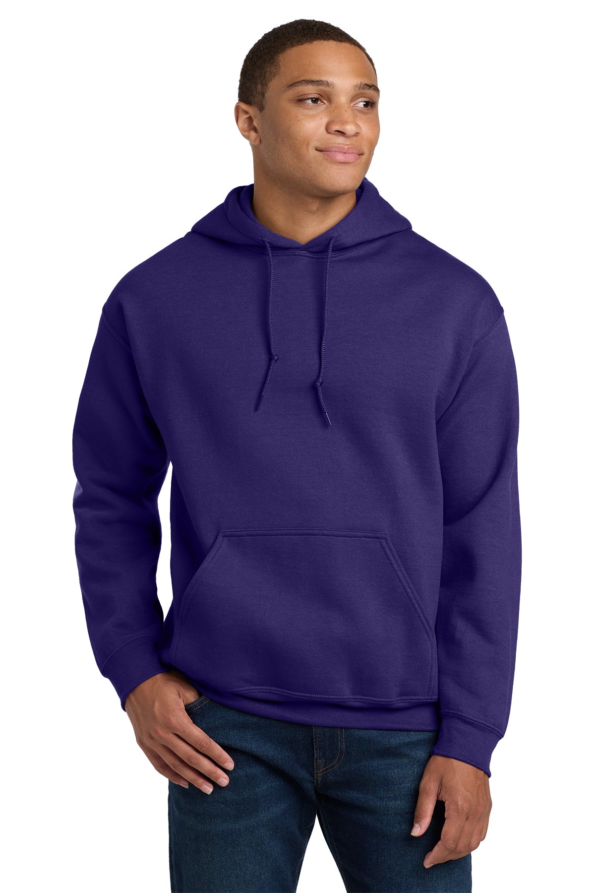 Gildan 18500 Heavy Blend Hooded Sweatshirt - Purple