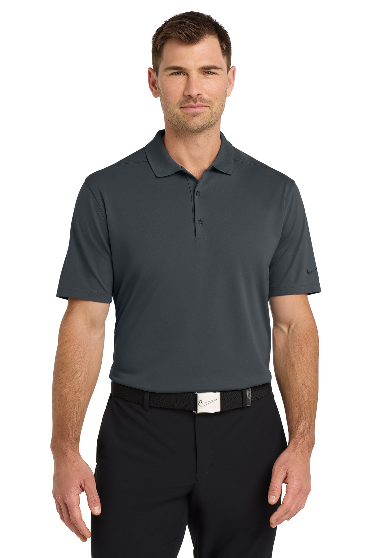 Nike Dri-FIT Micro Pique 2.0 Polo - Anthracite