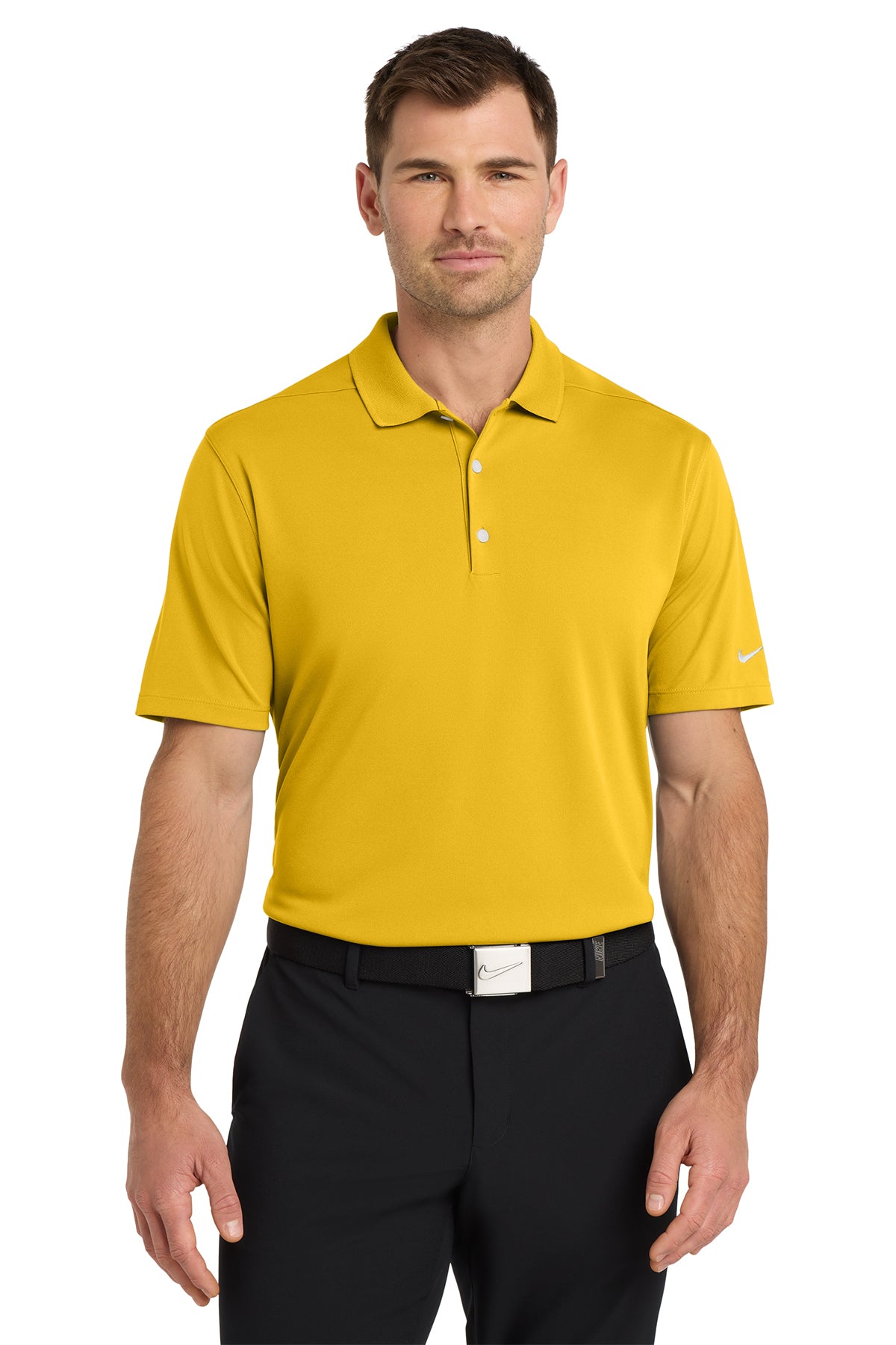 Nike Dri-FIT Micro Pique 2.0 Polo - Varsity Maize