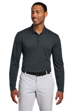Nike Dri-FIT Micro Pique 2.0 Long Sleeve Polo - Anthracite