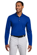 Nike Dri-FIT Micro Pique 2.0 Long Sleeve Polo - Game Royal