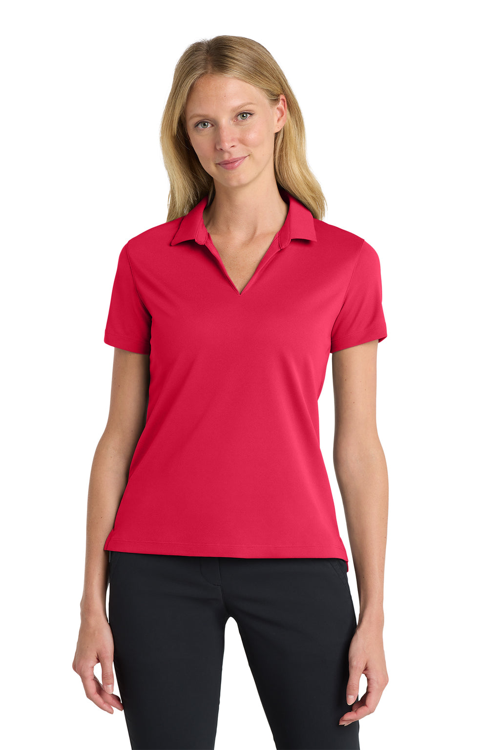 Nike Women's Dri-FIT Micro Pique 2.0 Polo - University Red