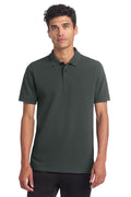 Mercer+Mettle® Stretch Heavyweight Pique Polo - Anchor Grey