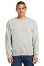 Jerzees 562M NuBlend Crewneck Sweatshirt - Oatmeal Heather