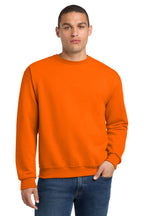 Jerzees 562M NuBlend Crewneck Sweatshirt - Safety Orange