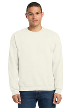 Jerzees 562M NuBlend Crewneck Sweatshirt - Sweet Cream Heather