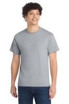 Port & Co Core Cotton Tee - Athletic Heather