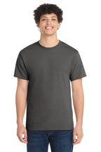 Port & Co Core Cotton Tee - Charcoal