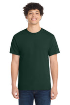 Port & Co Core Cotton Tee - Dark Green