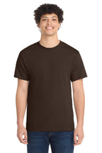 Port & Co Core Cotton Tee - Dark Chocolate Brown