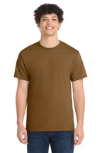 Port & Co Core Cotton Tee - Duck Brown
