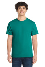Port & Co Core Cotton Tee - Jade Green
