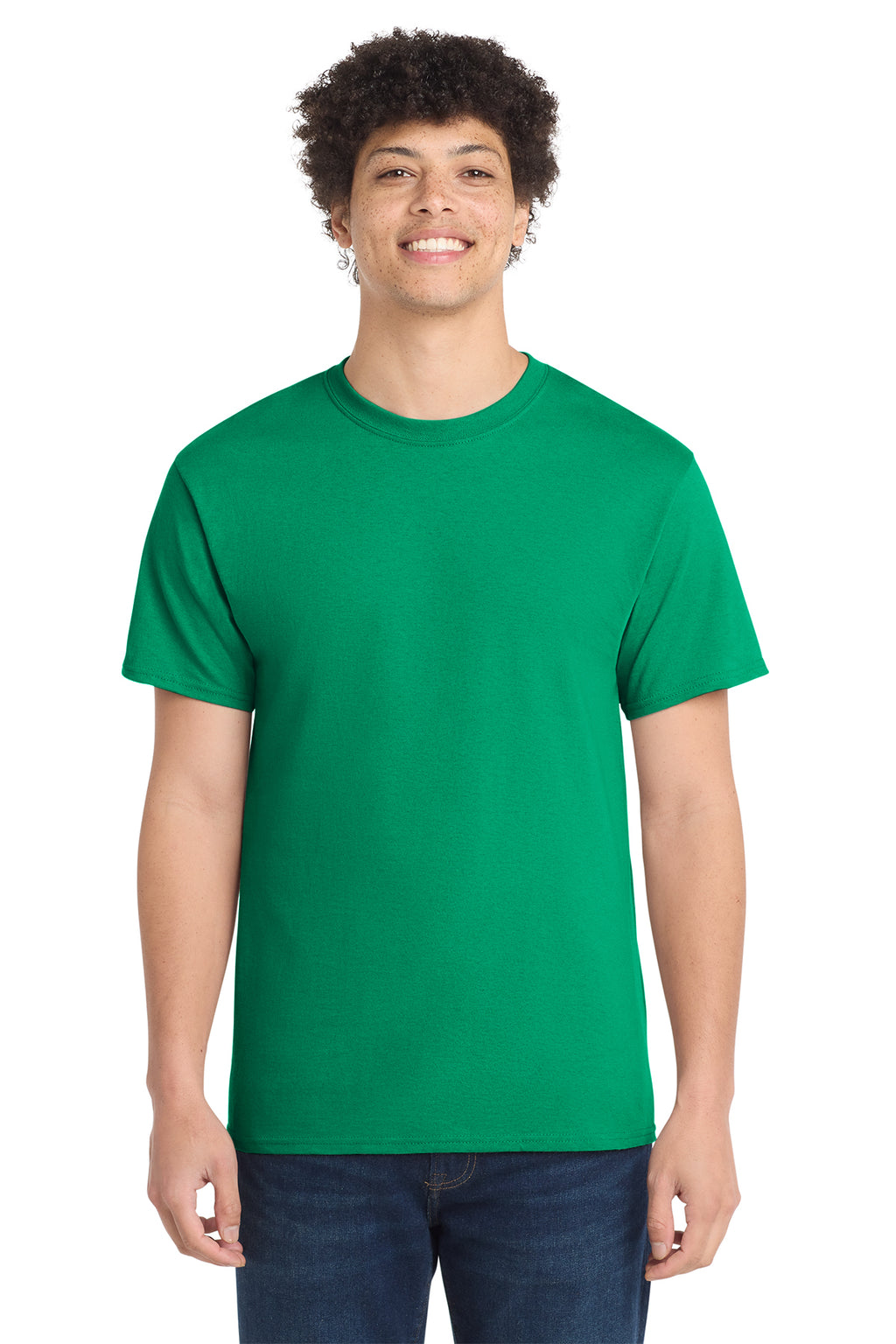 Port & Co Core Cotton Tee - Kelly