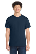 Port & Co Core Cotton Tee - Navy