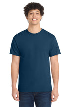 Port & Co Core Cotton Tee - Neptune Blue