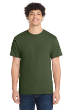 Port & Co Core Cotton Tee - Olive